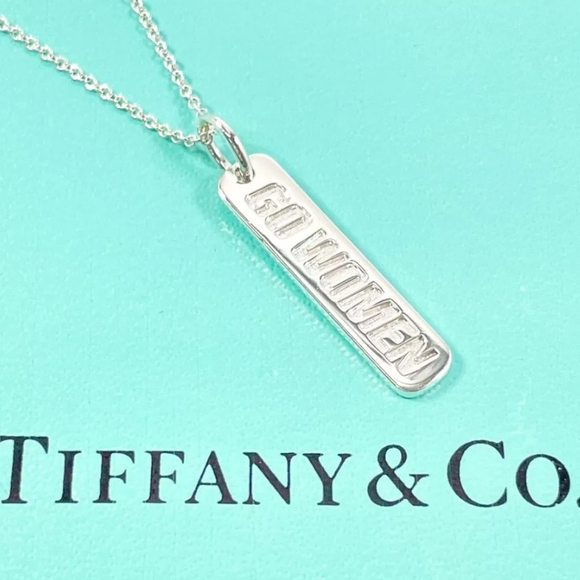 TIFFANY&Co. Necklace pendant GO WOMEN 2012 Silver 925 /RARE